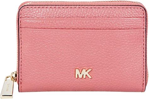 michael kors small pink wallet|Michael Kors soft pink wallet.